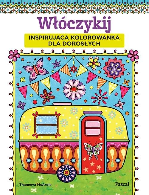 okładka Włóczykij Inspirująca kolorowanka dla dorosłych książka | McArdle Thaneeya