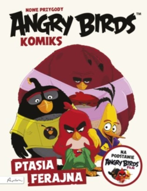 okładka Angry Birds Komiks Nowe przygody Ptasia ferajna książka