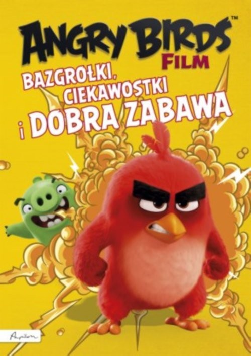 okładka Angry Birds Film Bazgrołki, ciekawostki i dobra zabawa książka