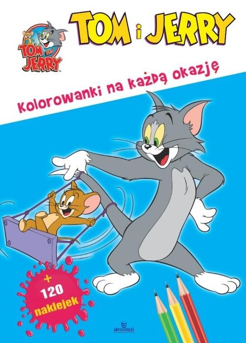okładka Tom i Jerry Kolorowanki na każdą okazję książka