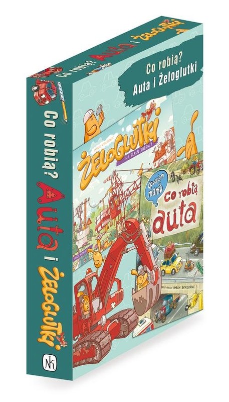 okładka Co robią Auta i Żeloglutki książka | Artur Nowicki, Marcin Brykczyński, Janusz Wyrzykowski