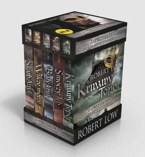 okładka Zaprzysiężeni Tomy 1-5 Pakiet książka | Low Robert