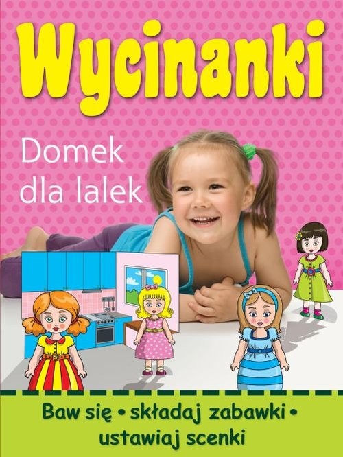 okładka Wycinanki Domek dla lalek książka | Górski Wojciech