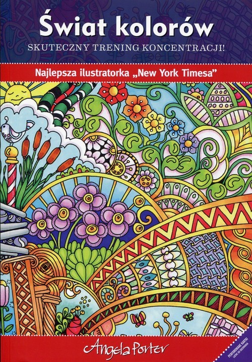 okładka Świat kolorów Skuteczny trening koncentracji książka