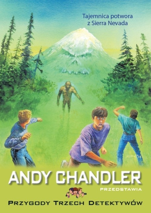 okładka Tajemnica potwora z Sierra Nevada Tom 19 książka | Andy Chandler