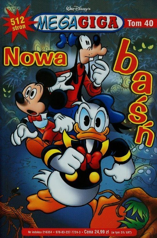 okładka Gigant Nowa baśń Tom 40 książka