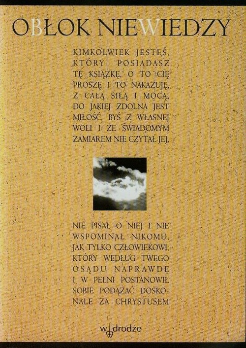 okładka Obłok niewiedzy książka