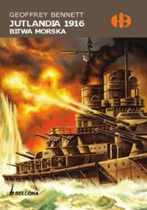 okładka Jutlandia 1916 bitwa morska książka | Bennet Geoffrey