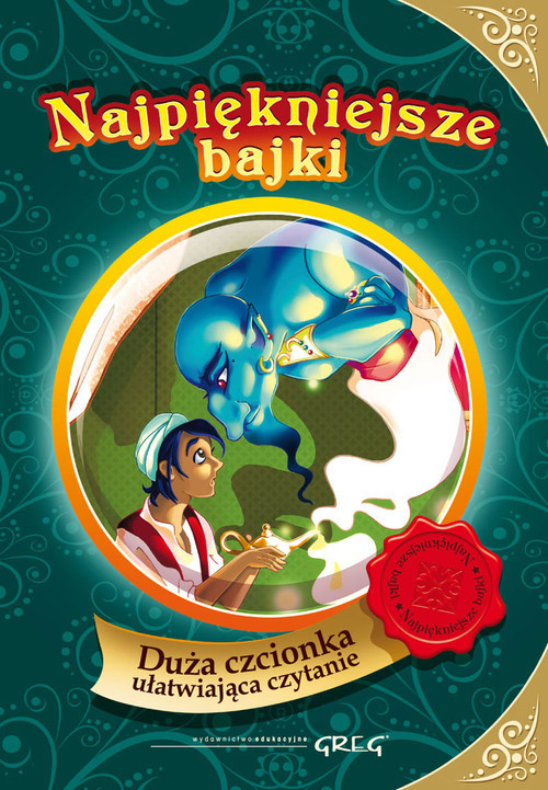 okładka Najpiękniejsze bajki Duża czcionka ułatwiająca czytanie książka | Katarzyna Kieś-Kokocińska