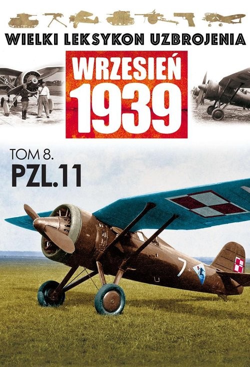 okładka PZL P.11 książka