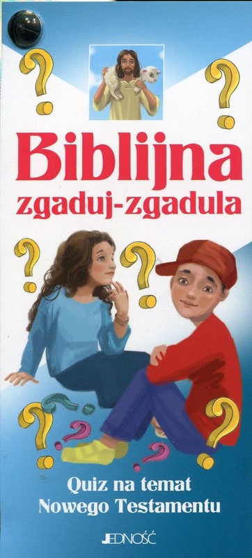 okładka Biblijna zgaduj-zgadula Quiz na temat Nowego Testamentu książka | Ewelina Parszewska