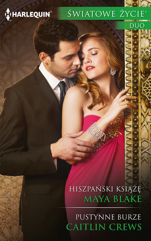okładka Hiszpański książę Pustynne burze książka | Maya Blake, Caitlin Crews