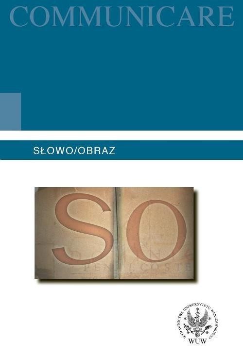 okładka Słowo /Obraz książka
