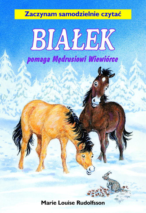 okładka Białek pomaga Mędrusiowi Wiewiórce książka | Marie Louise Rudolfsson