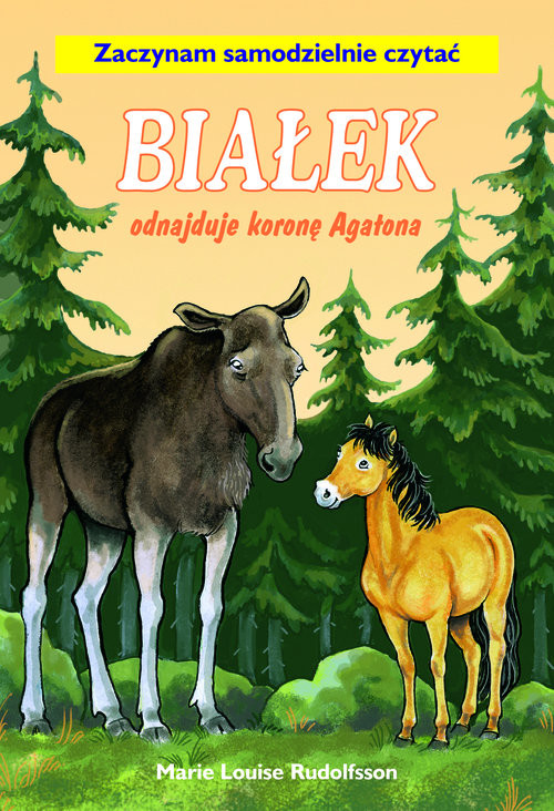 okładka Białek odnajduje koronę Agatona Tom 17 książka | Marie Louise Rudolfsson