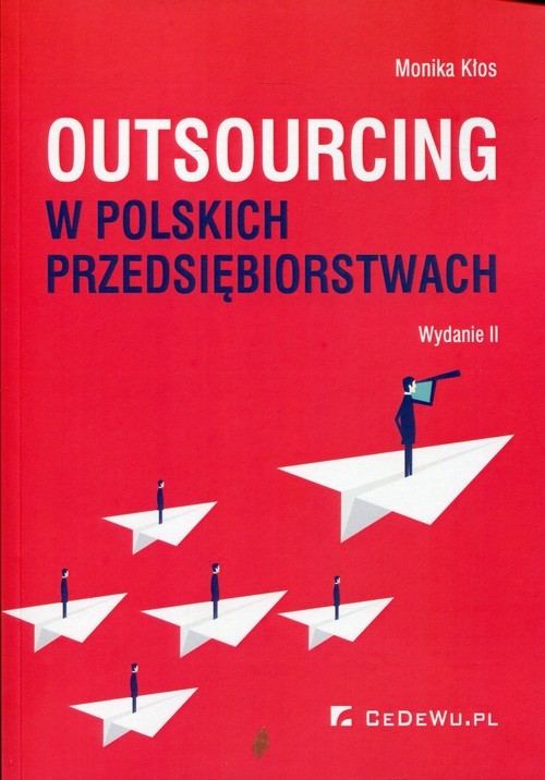 okładka Outsourcing w polskich przedsiębiorstwach książka | Monika Kłos