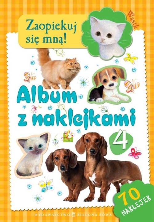 okładka Album z naklejkami 4 książka | Praca Zbiorowa