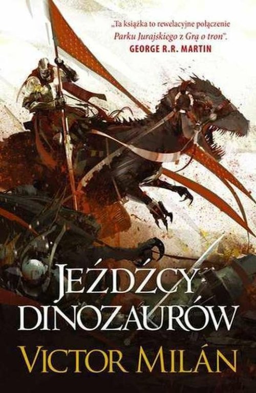 okładka Jeźdźcy dinozaurów książka | Victor Milan