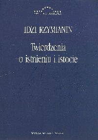 okładka Twierdzenia o istnieniu i istocie książka | Idzi Rzymianin