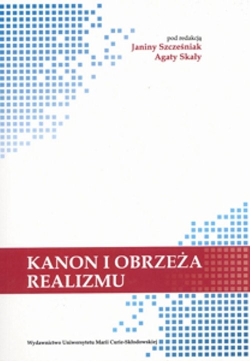 okładka Kanon i obrzeża realizmu książka