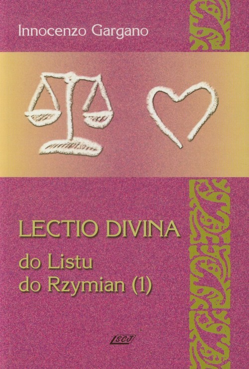 okładka Lectio Divina 15 Do Listu do Rzymian 1 książka | Innocenzo Gargano