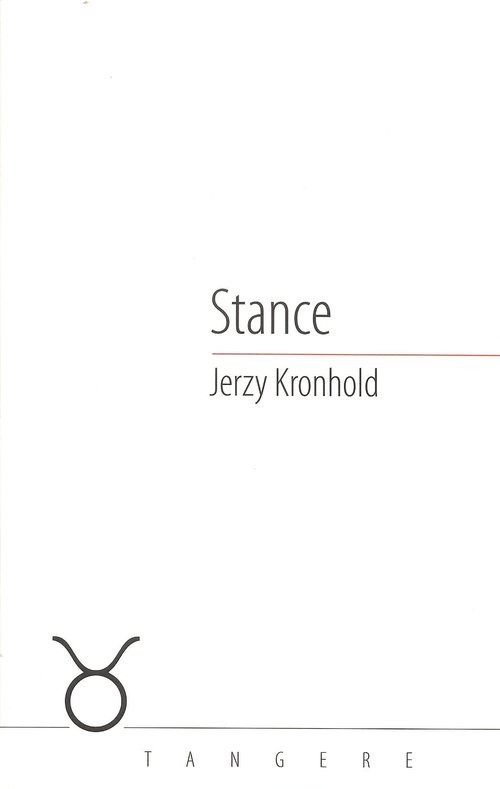 okładka Stance książka | Jerzy Kronhold