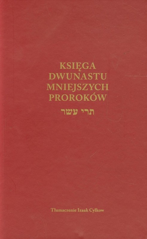 okładka Księga Dwunastu mniejszych proroków książka | Izaak Cylkow