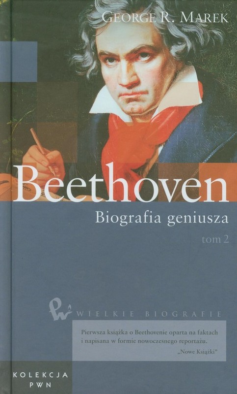 okładka Wielkie biografie Tom 23 Beethoven Biografia geniusza Tom 2 książka | George R. Marek