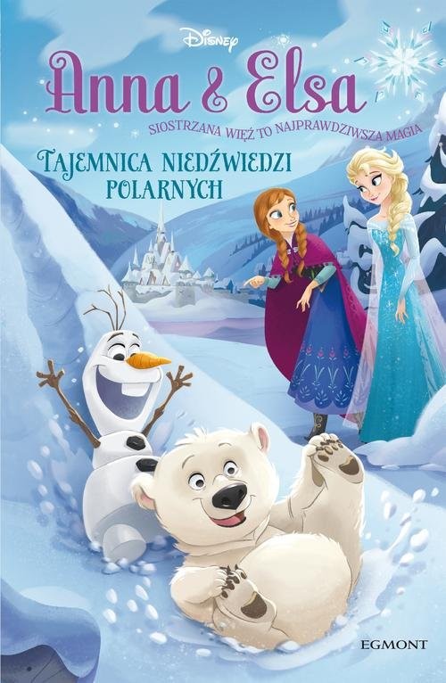 okładka Kraina lodu Anna i Elsa Tajemnica niedźwiedzi polarnych książka | Erica David