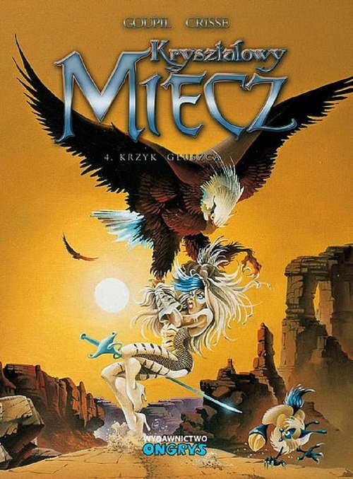 okładka Kryształowy miecz 4 Krzyk głuszca książka | Praca Zbiorowa