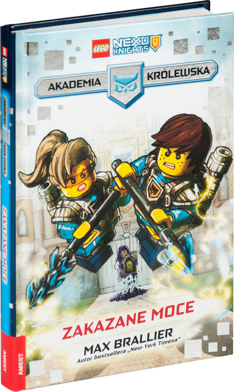 okładka Lego Nexo Knights Zakazane moce książka | Brallier Max