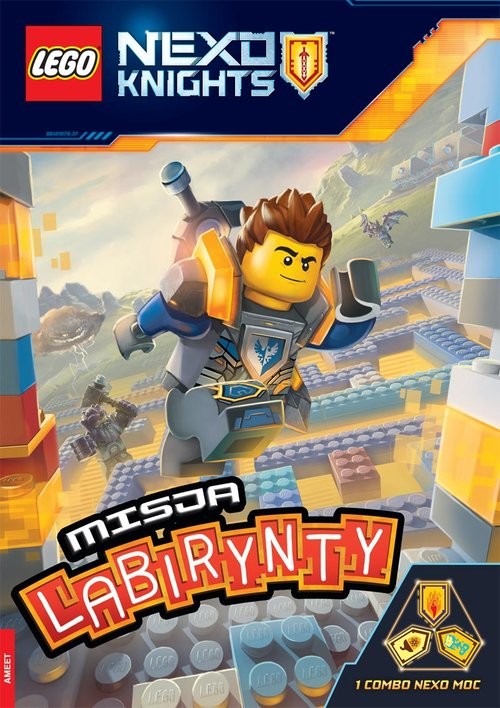 okładka Lego Nexo Knights Misja labirynty książka