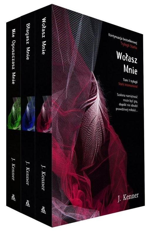 okładka Wołasz Mnie / Błagasz Mnie / Nie Opuszczasz Mnie pakiet książka | Julie Kenner