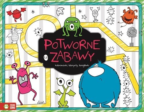 okładka Zabawy XXL. Potworne zabawy książka