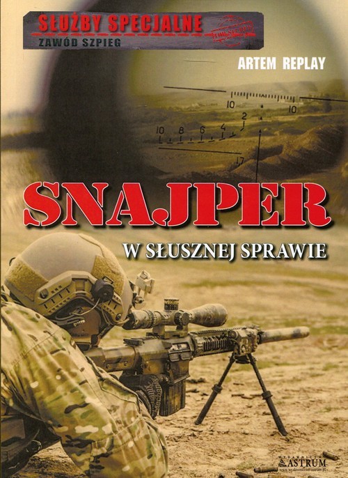 okładka Snajper W słusznej sprawie książka