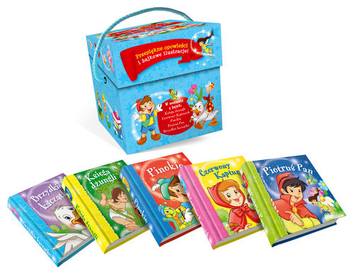 okładka Pudełko z bajkami Najpiękniejsze bajki książka