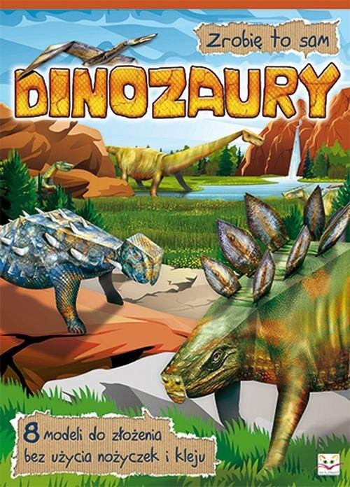 okładka Zrobię to sam Dinozaury książka