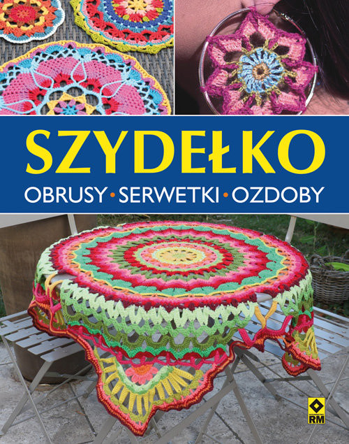 okładka Szydełko Obrusy serwetki ozdoby książka