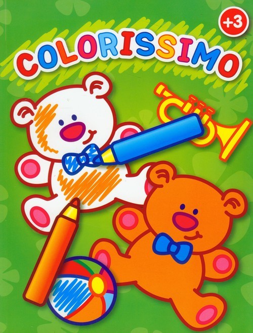 okładka Colorissimo Zielona powyżej 3 lat książka