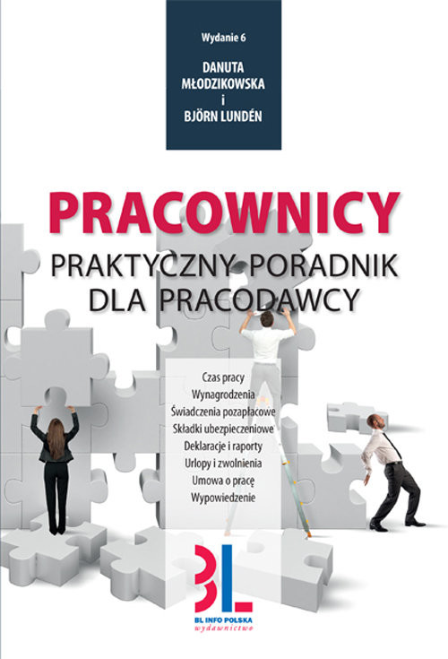 okładka Pracownicy Praktyczny poradnik dla pracodawcy książka | Danuta Młodzikowska, Björn Lundén