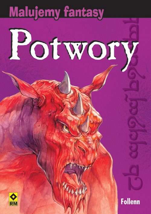 okładka Malujemy fantasy Wampiry i inne nocne potwory książka | Follenn