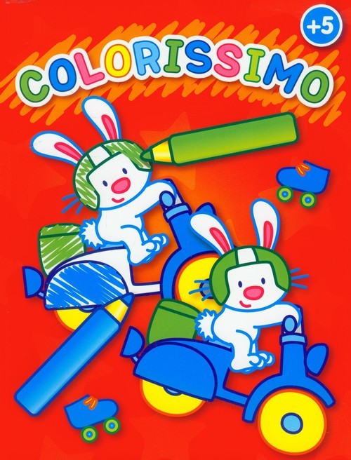 okładka Colorissimo czerwona powyżej 5 lat książka