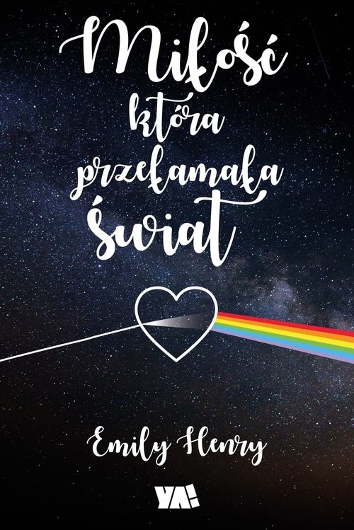 okładka Miłość która przełamała świat książka | Emily Henry