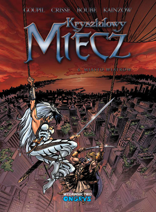 okładka Kryształowy miecz 6 Miasto wiatrów książka