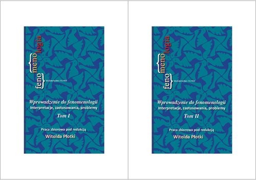 okładka Wprowadzenie do fenomenologii Tom 1-2 Pakiet. Interpretacje, zastosowania, problemy. książka