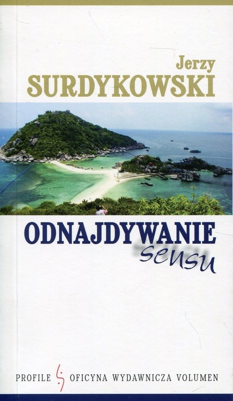 okładka Odnajdywanie sensu książka | Jerzy Surdykowski