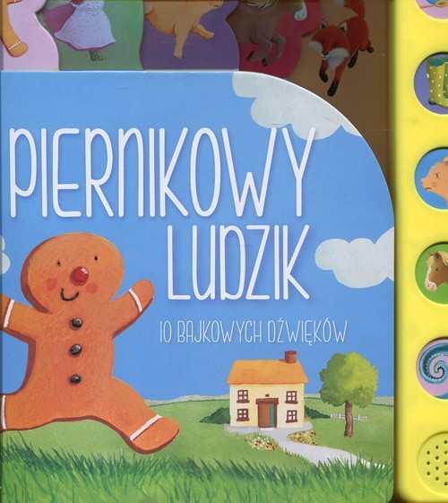 okładka Piernikowy ludzik 10 bajkowych dźwięków książka
