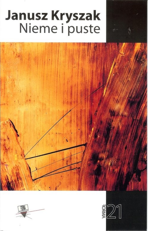 okładka Nieme i puste książka | Janusz Kryszak