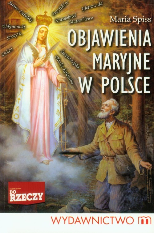 okładka Objawienia Maryjne w Polsce książka | Spiss Maria