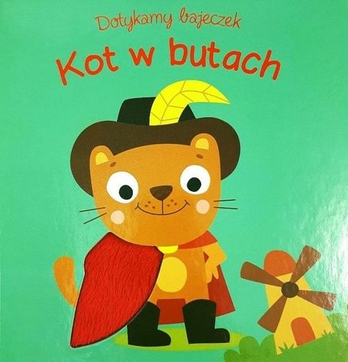 okładka Dotykamy bajeczek Kot w butach książka